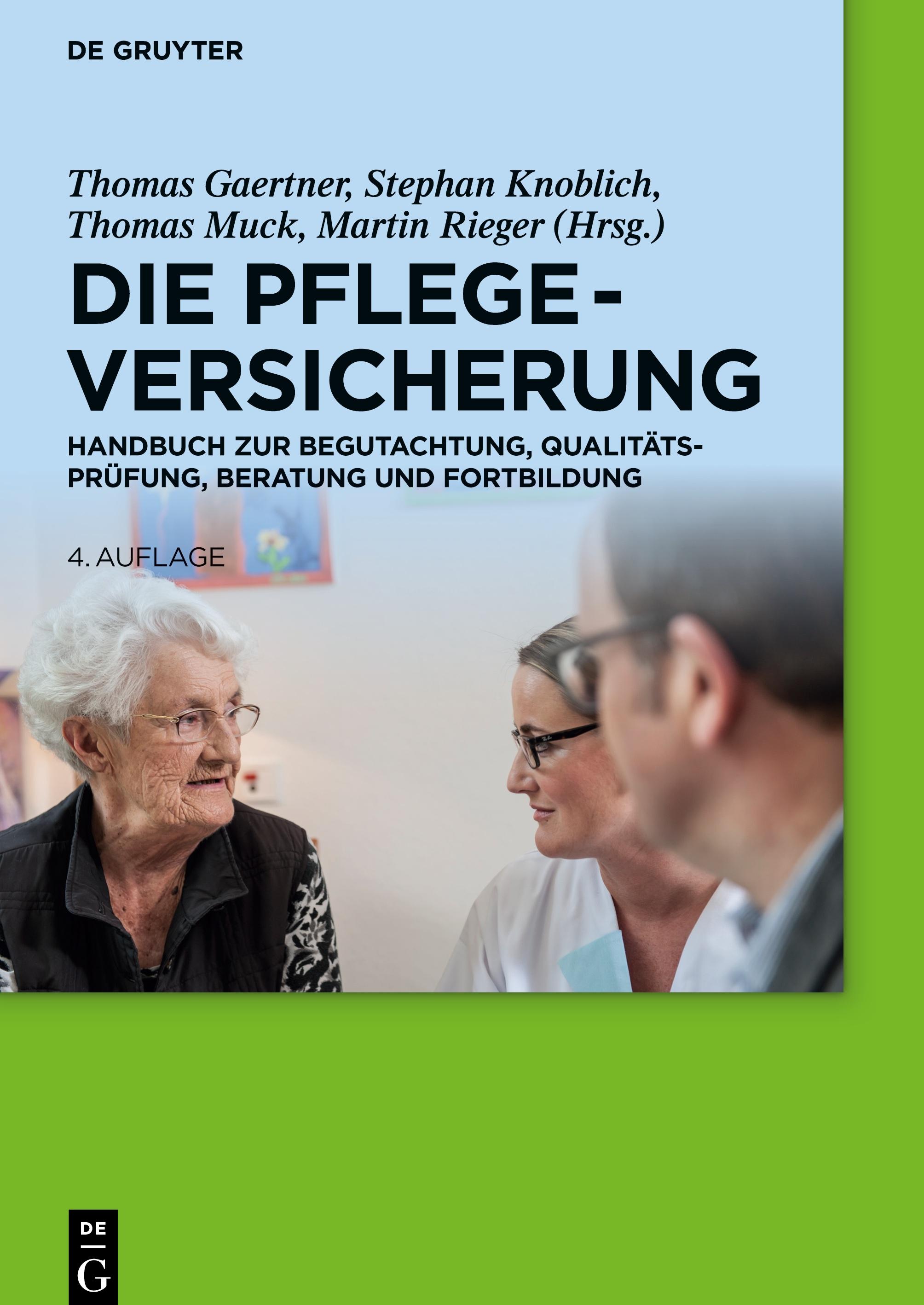 Vorderes Coverbild Die Pflegeversicherung