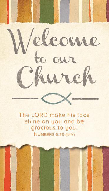 Vorderes Coverbild Welcome to Our Church - Welcome/Visitor Card