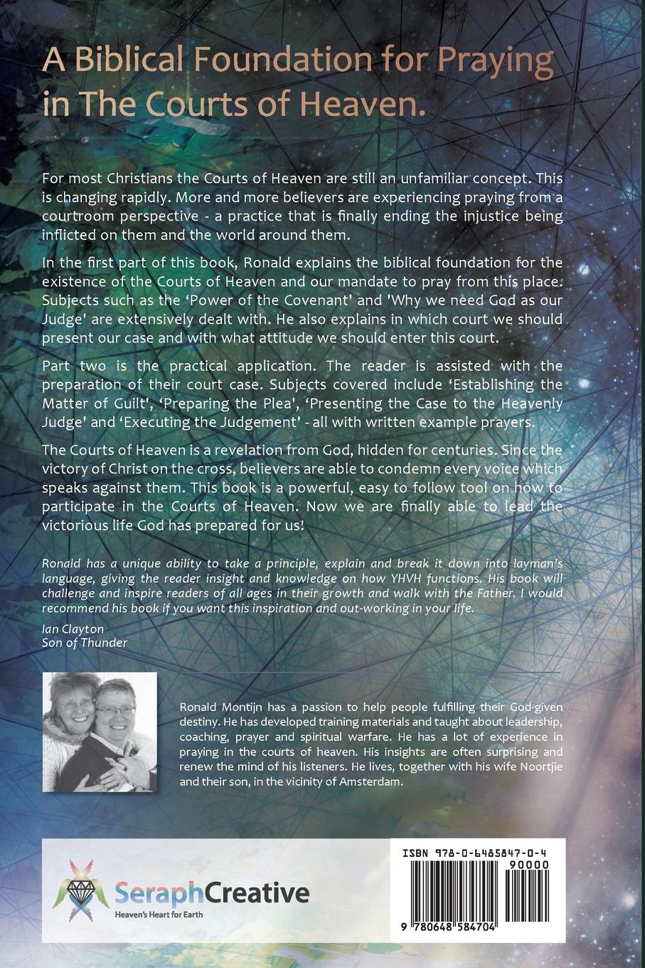 Rückseitencover Courts of Heaven for Beginners