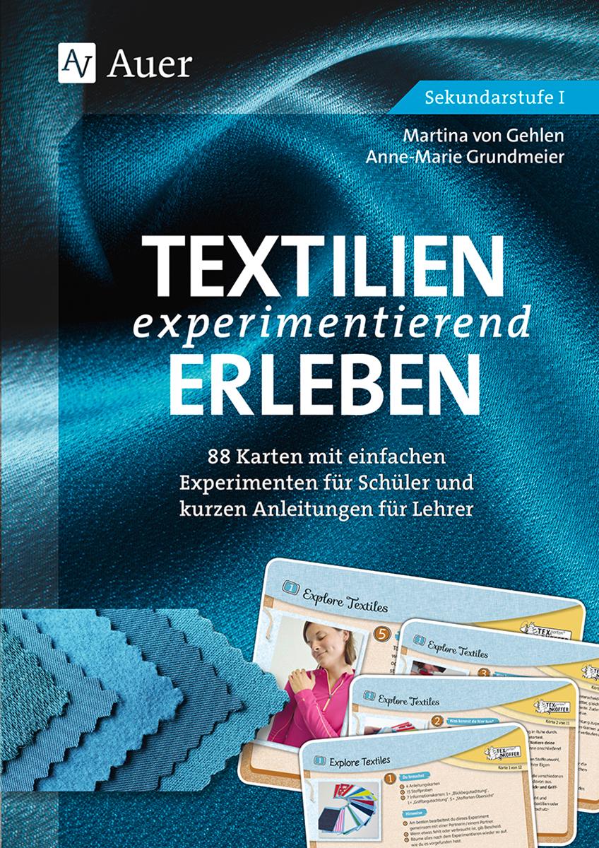 Vorderes Coverbild Textilien experimentierend erleben 7-10