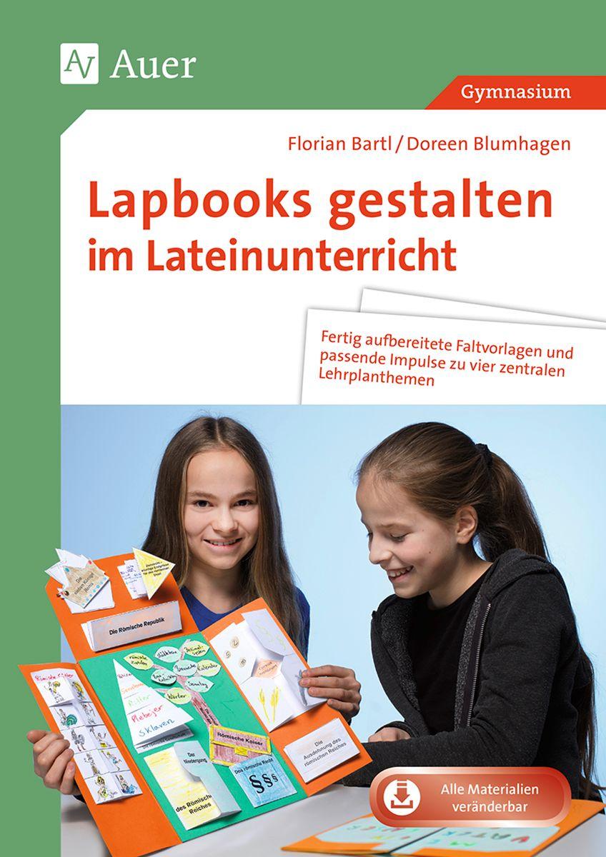 Vorderes Coverbild Lapbooks gestalten im Lateinunterricht