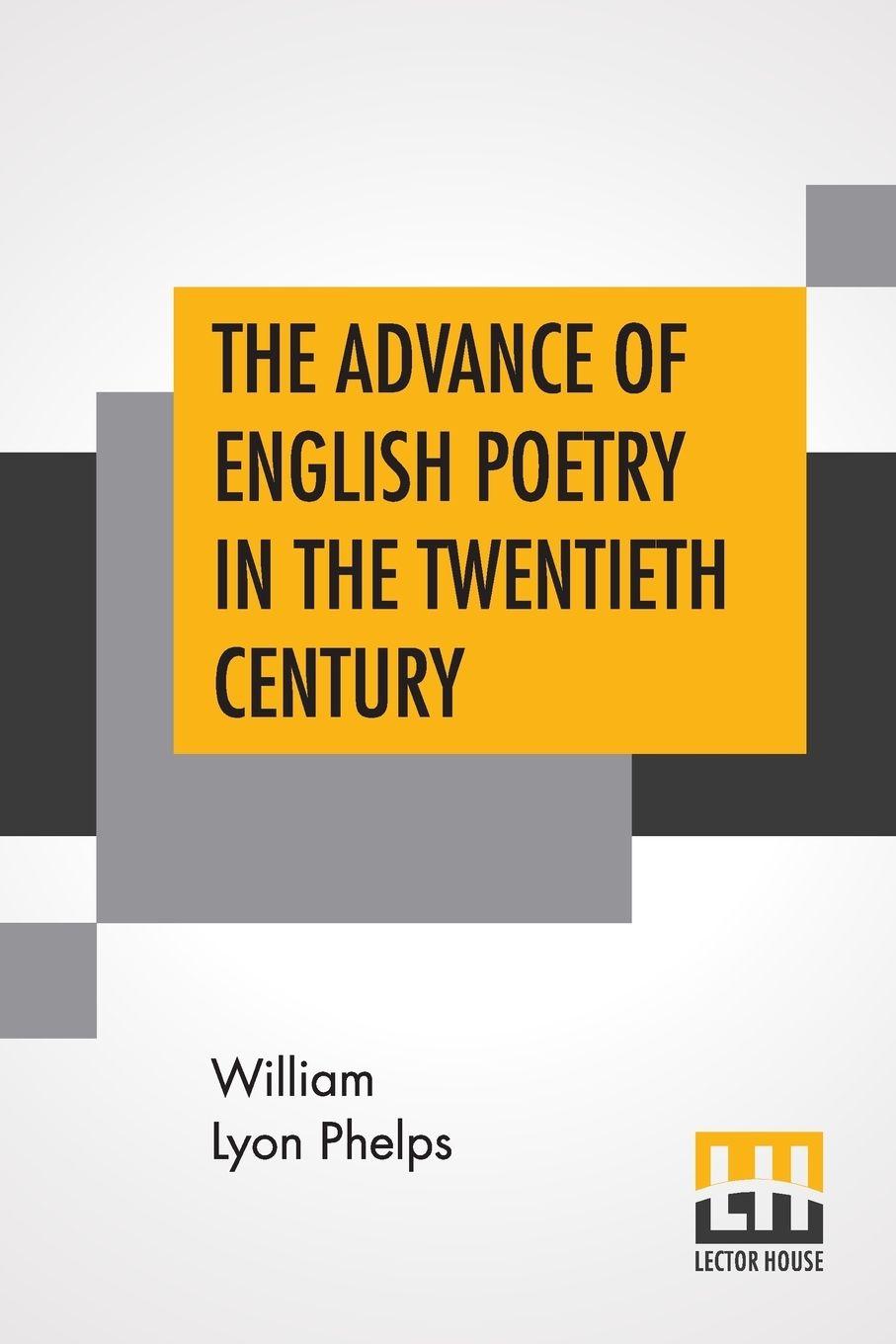 Vorderes Coverbild The Advance Of English Poetry In The Twentieth Century