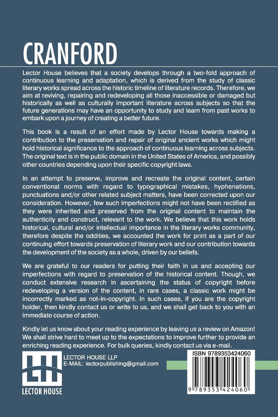 Rückseitencover Cranford