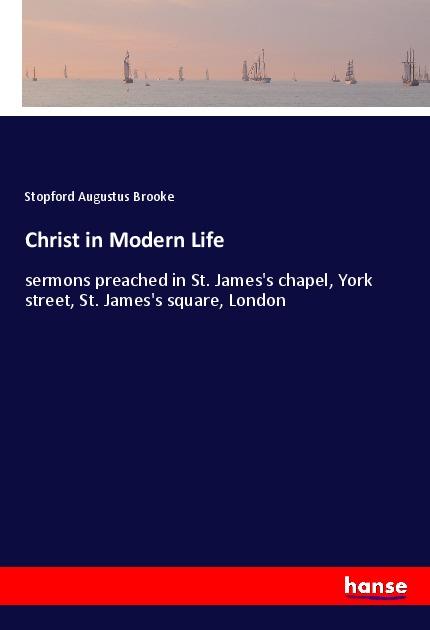 Vorderes Coverbild Christ in Modern Life