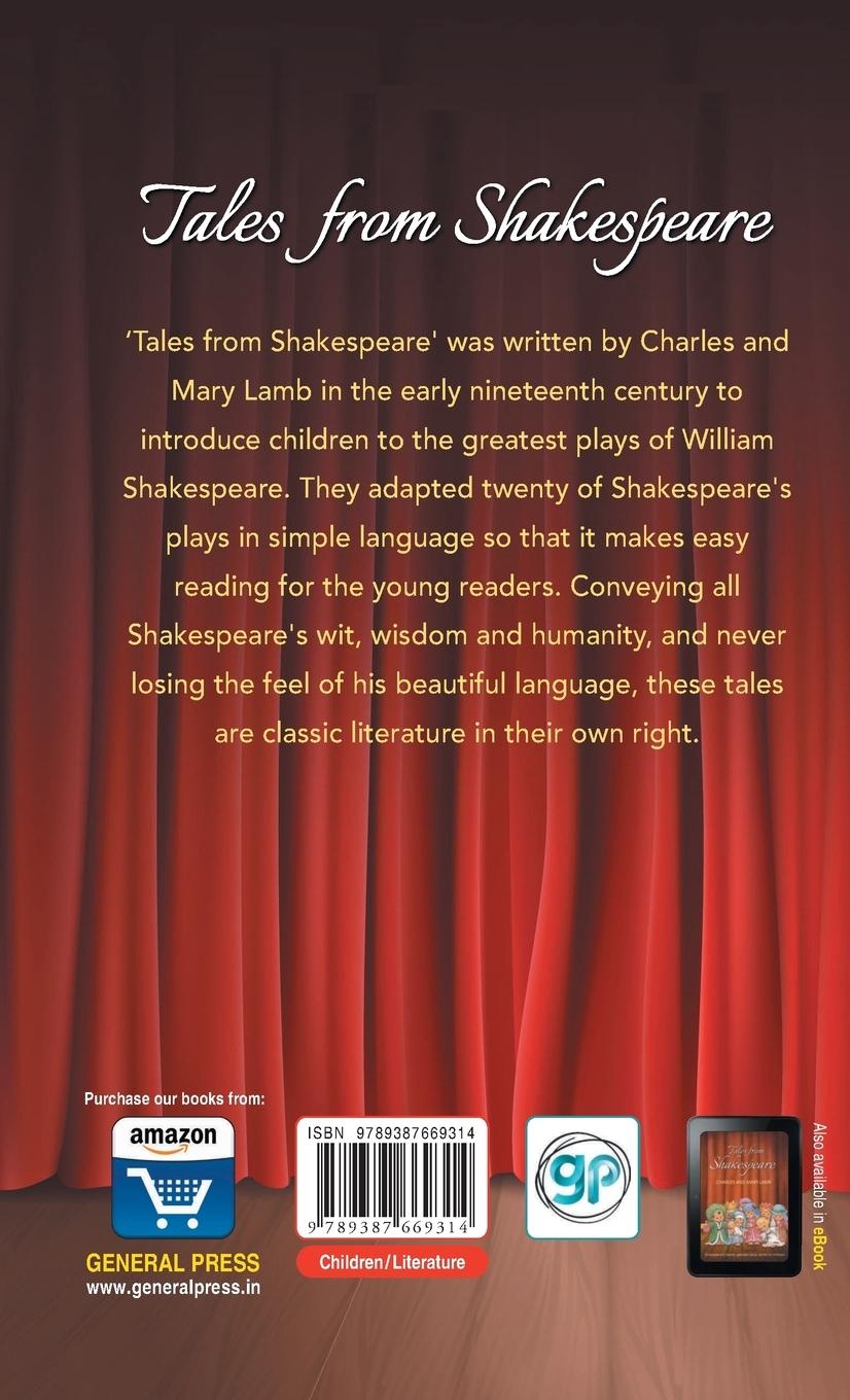 Rückseitencover Tales from Shakespeare