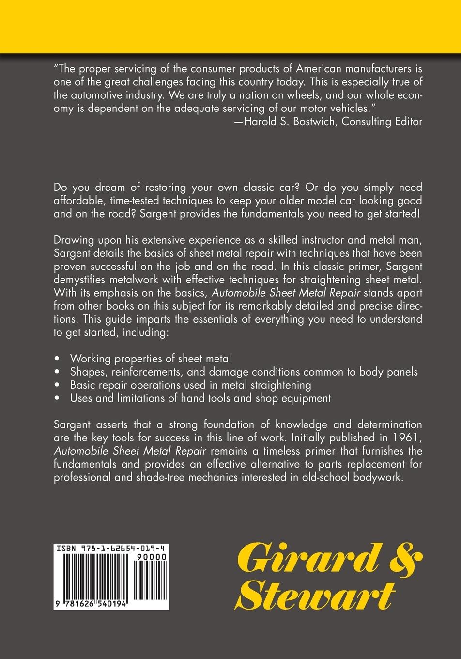 Rückseitencover Automobile Sheet Metal Repair