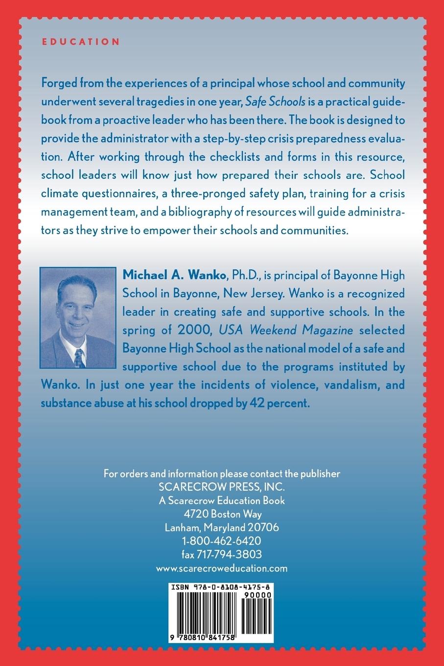 Rückseitencover Safe Schools