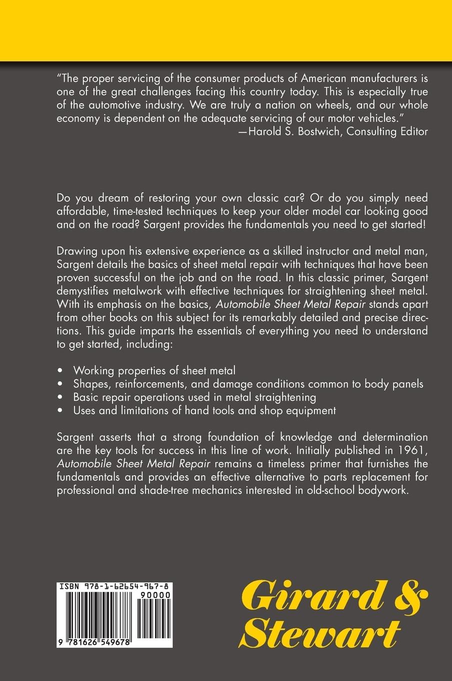 Rückseitencover Automobile Sheet Metal Repair