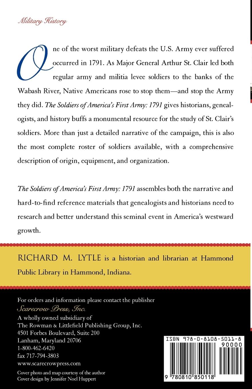 Rückseitencover Soldiers of America's First Army