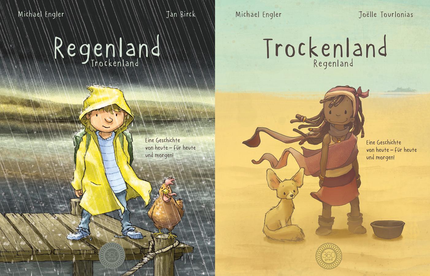 Vorderes Coverbild Regenland + Trockenland