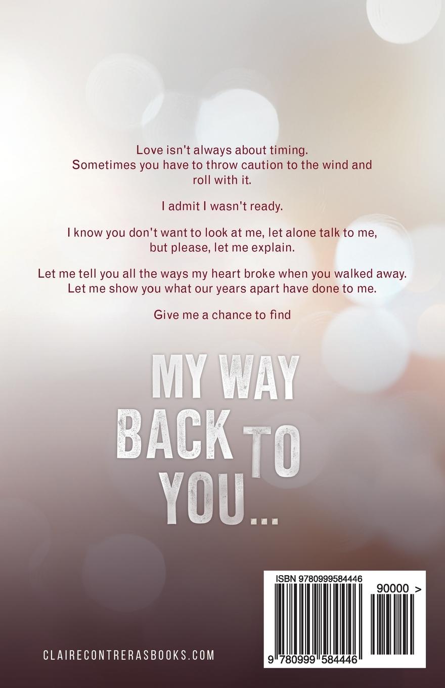 Rückseitencover My Way Back to You