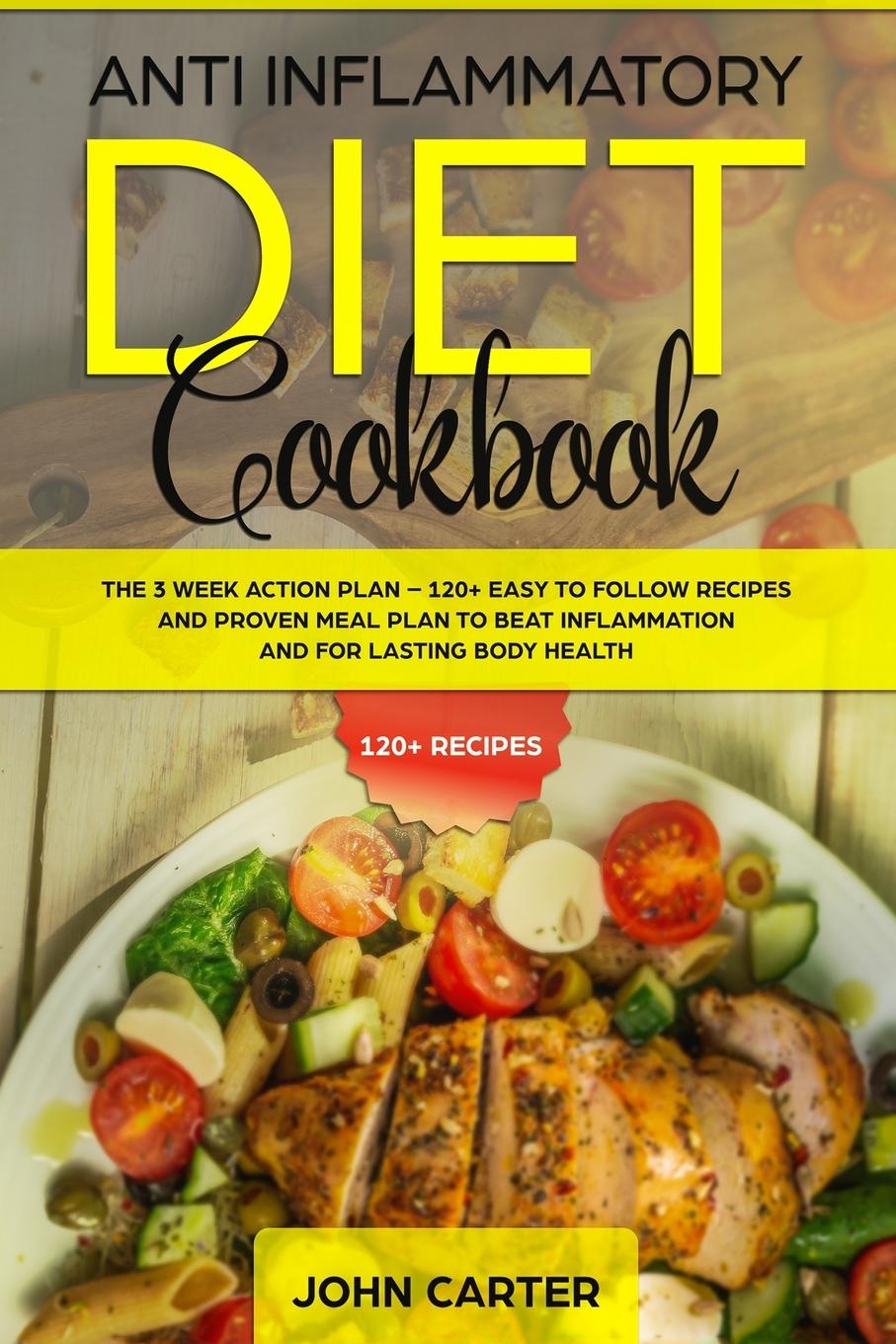 Vorderes Coverbild Anti Inflammatory Diet Cookbook