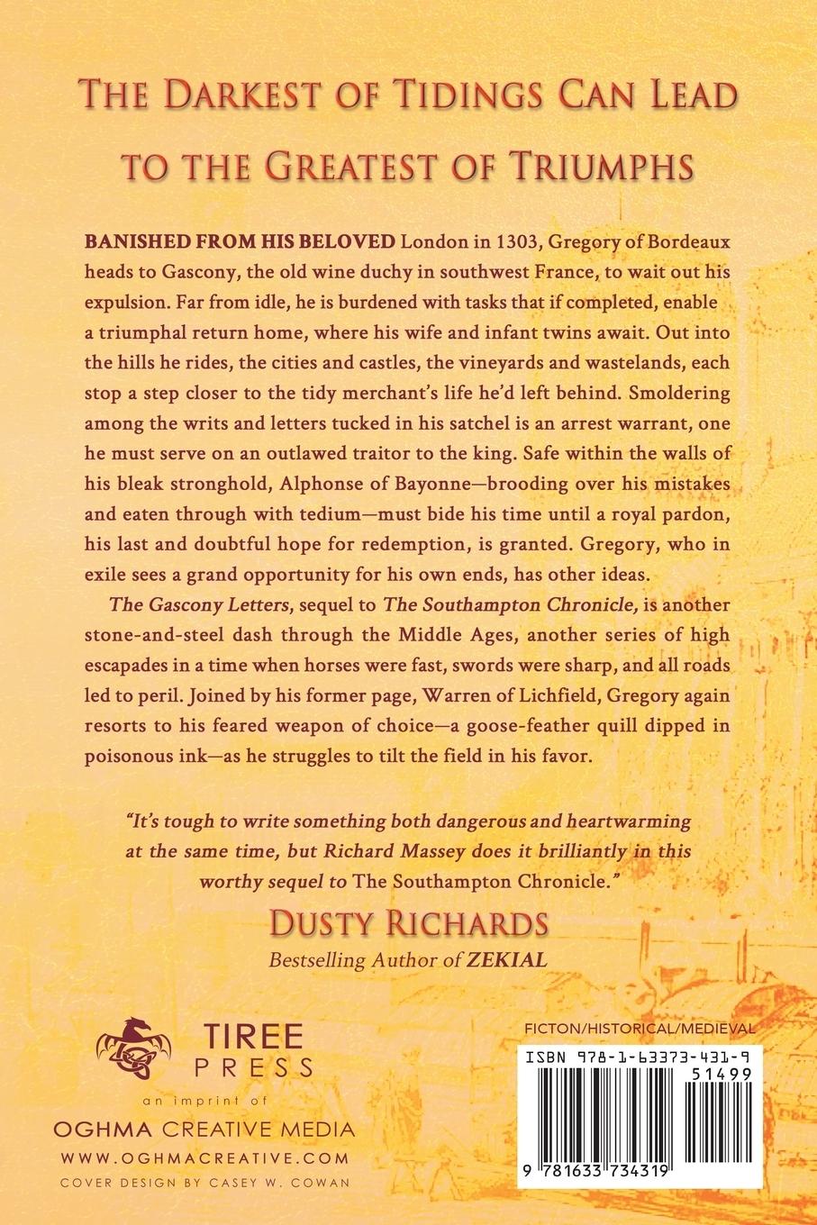 Rückseitencover The Gascony Letters