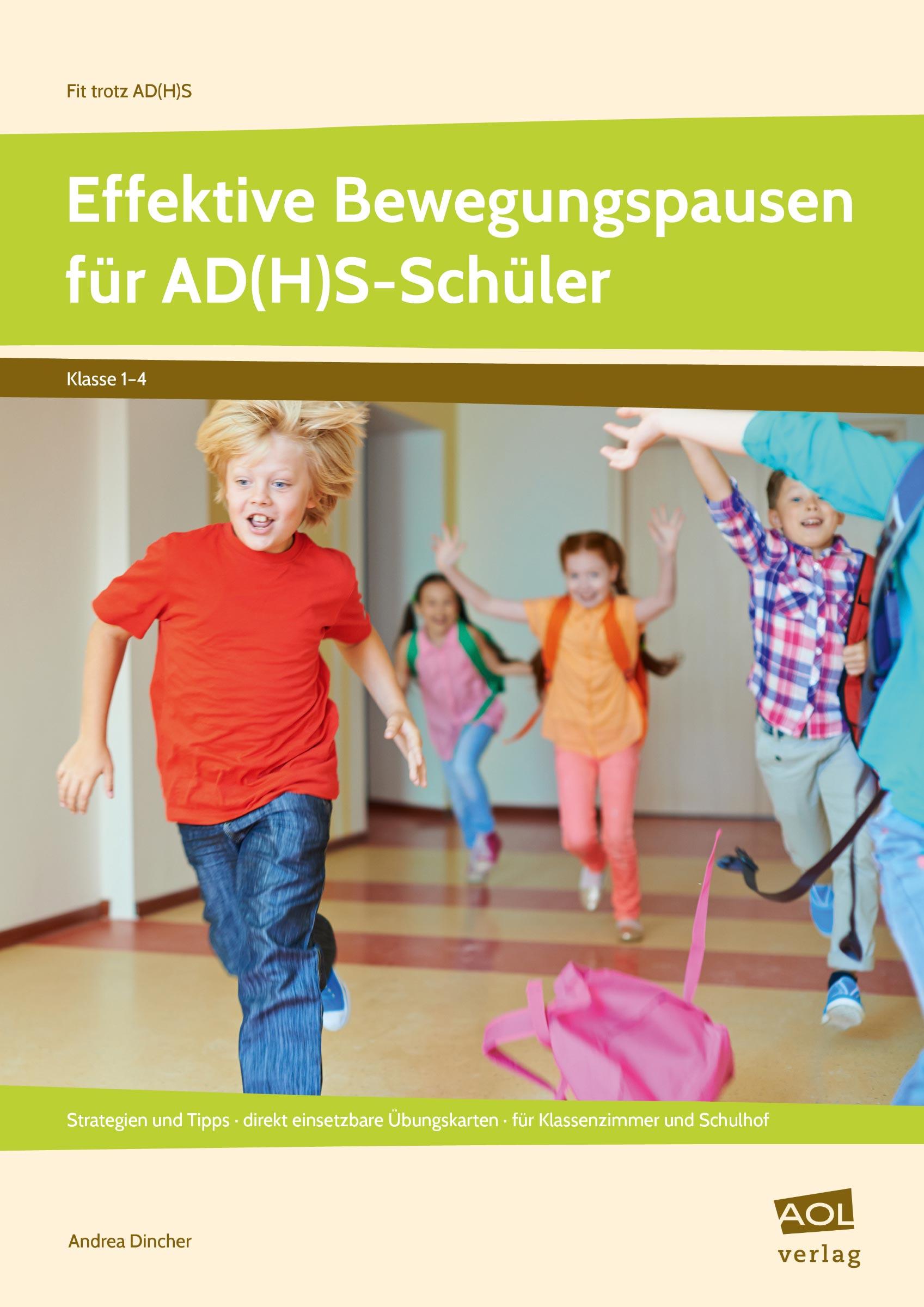 Vorderes Coverbild Effektive Bewegungspausen für AD(H)S Schüler - Grundschule