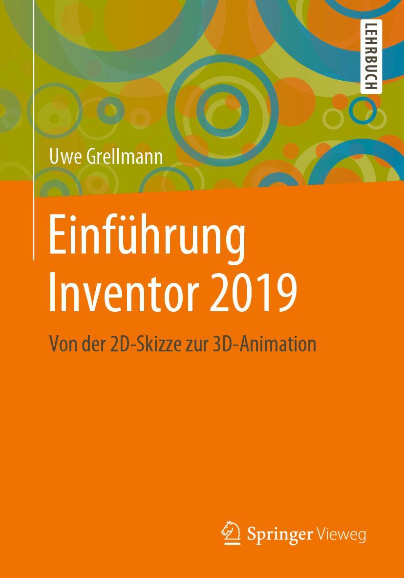 Vorderes Coverbild Einführung Inventor 2019