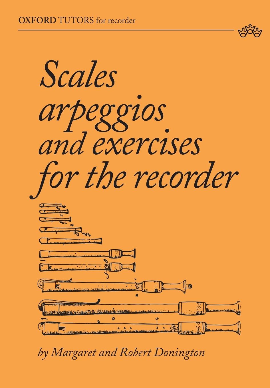 Vorderes Coverbild Scales, arpeggios and exercises for the recorder