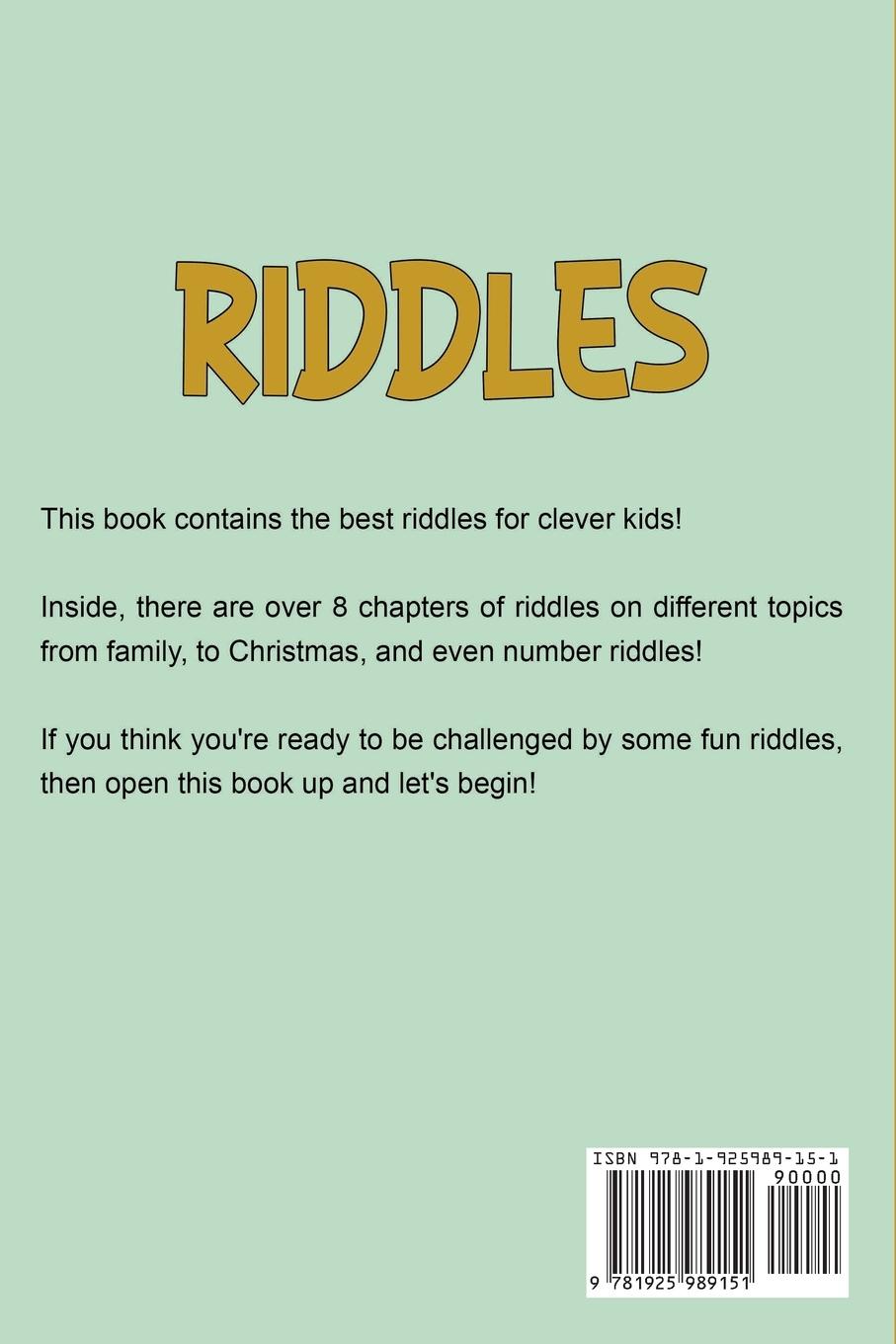 Rückseitencover Riddles