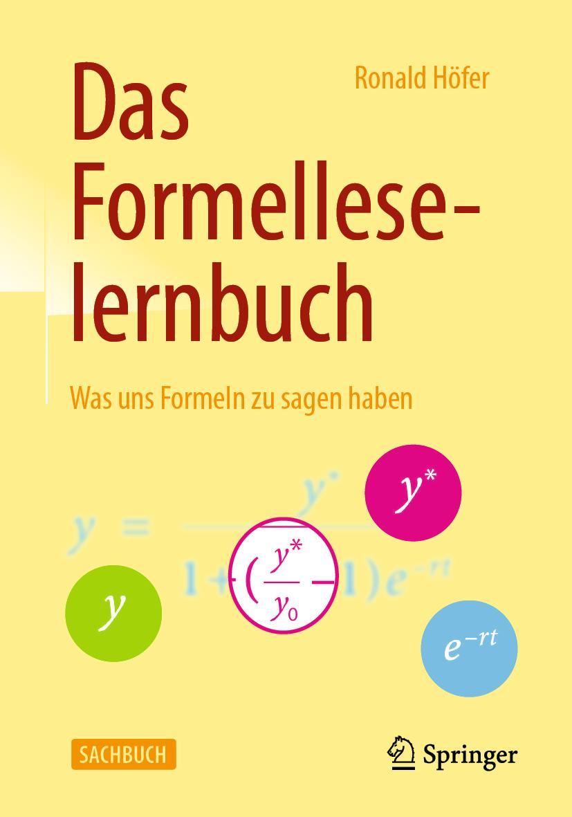 Vorderes Coverbild Das Formelleselernbuch