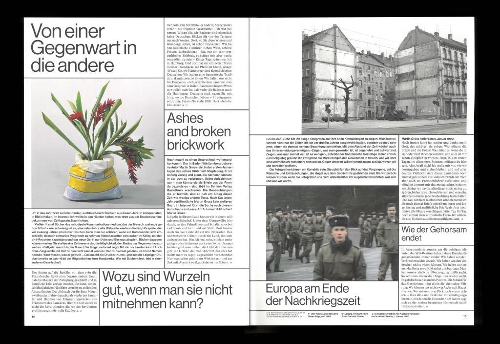 Beispielinhalt (Bild) Das Jahr 1990 freilegen