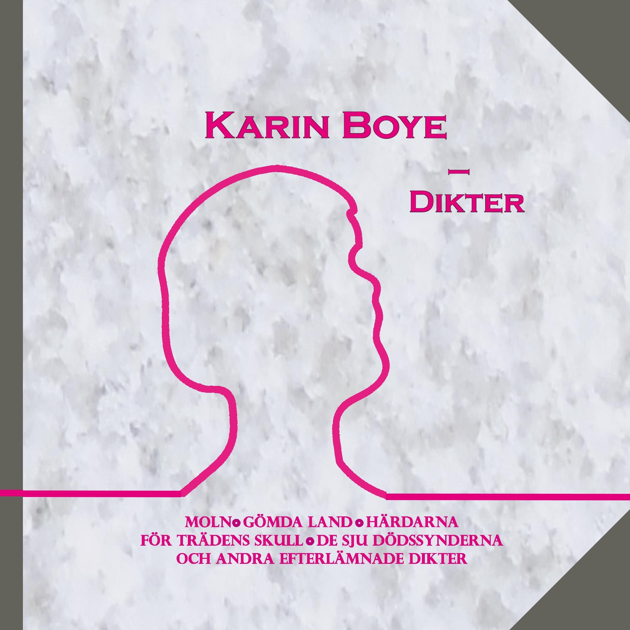 Vorderes Coverbild Karin Boye - Dikter