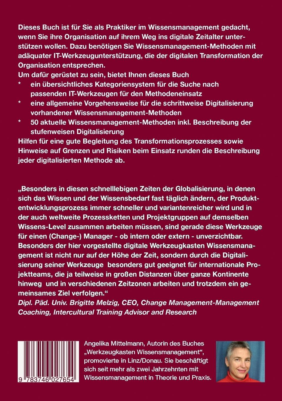 Rückseitencover Wissensmanagement wird digital