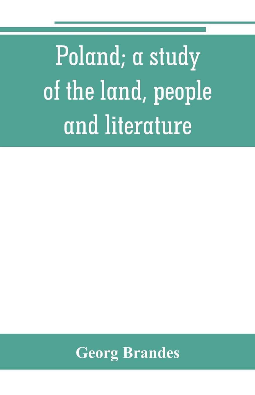 Vorderes Coverbild Poland; a study of the land, people, and literature