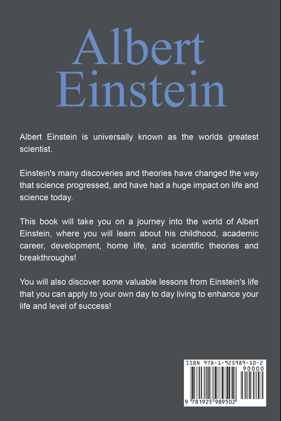 Rückseitencover Albert Einstein