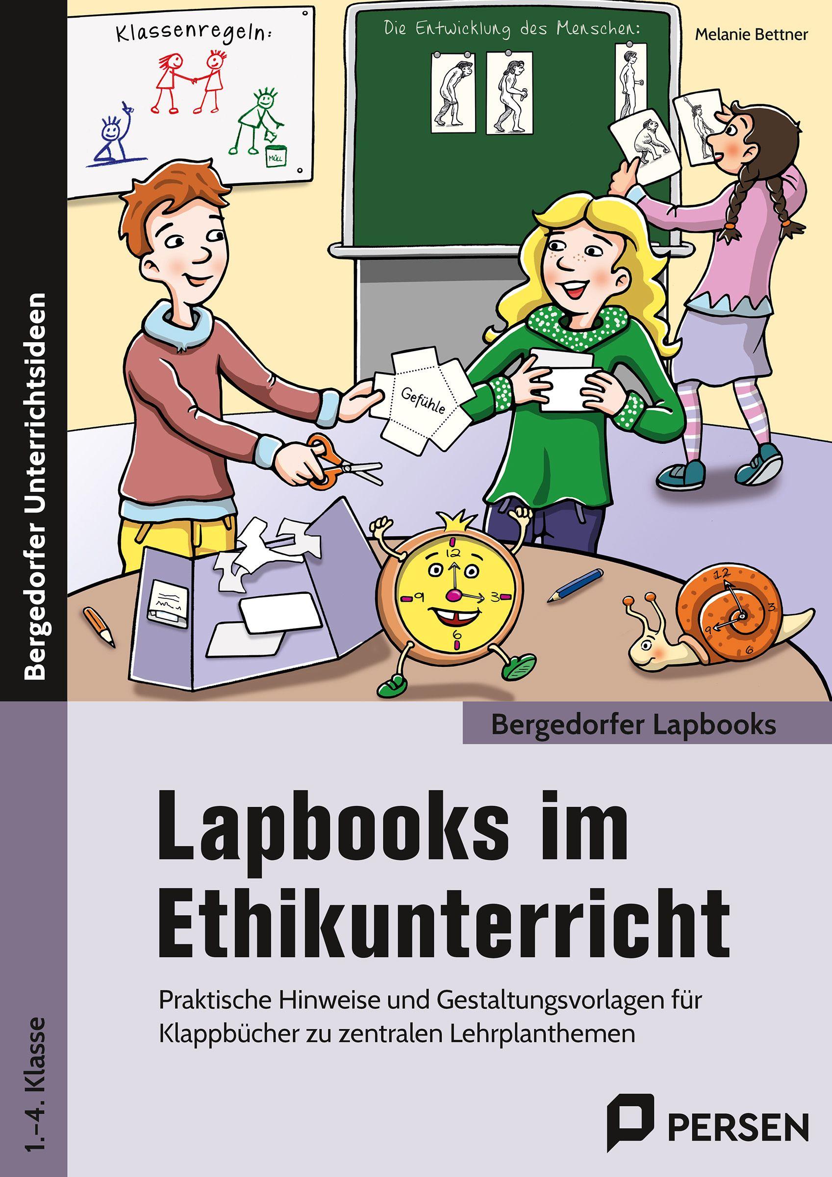 Vorderes Coverbild Lapbooks im Ethikunterricht - 1.-4. Klasse