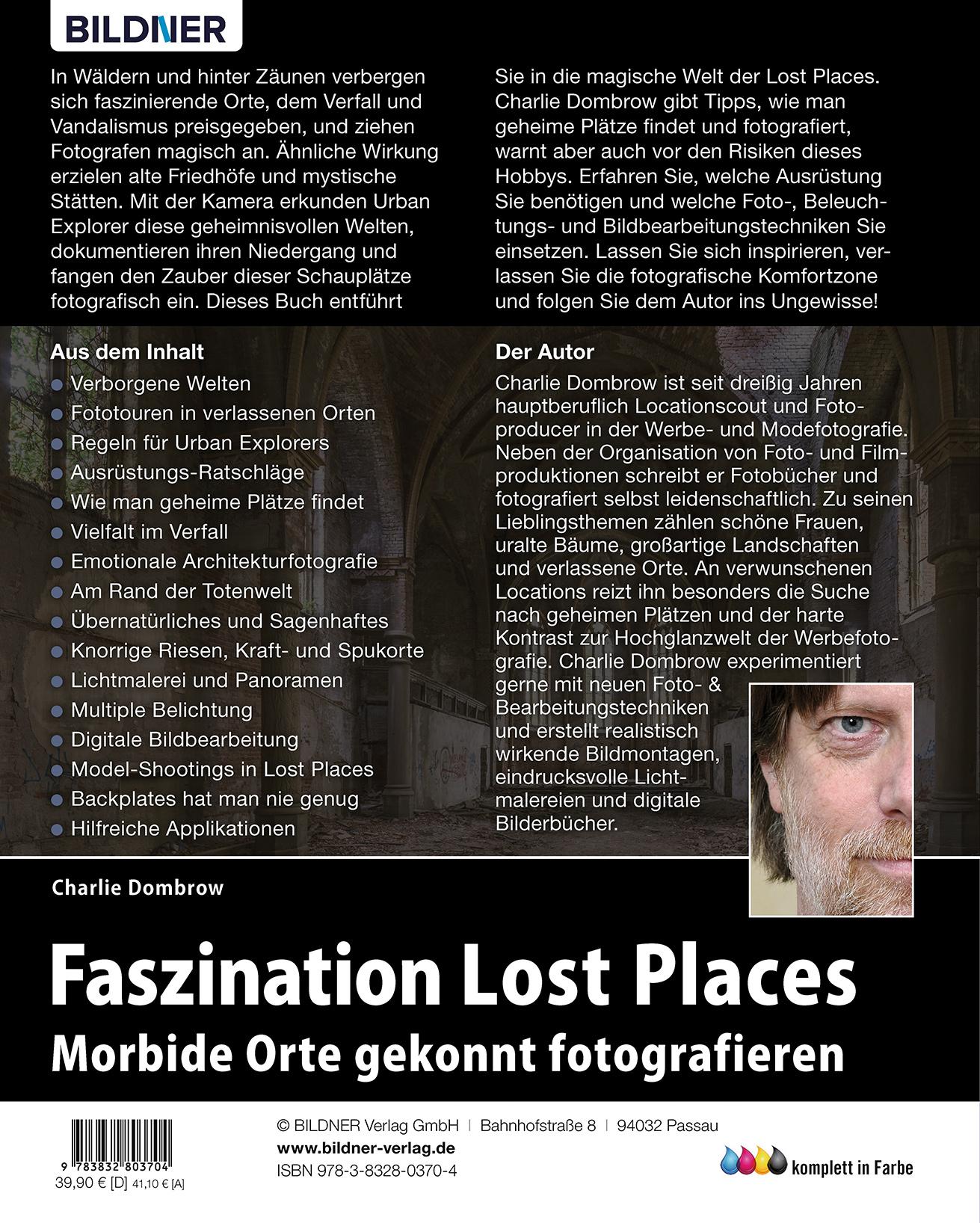 Rückseitencover Faszination Lost Places