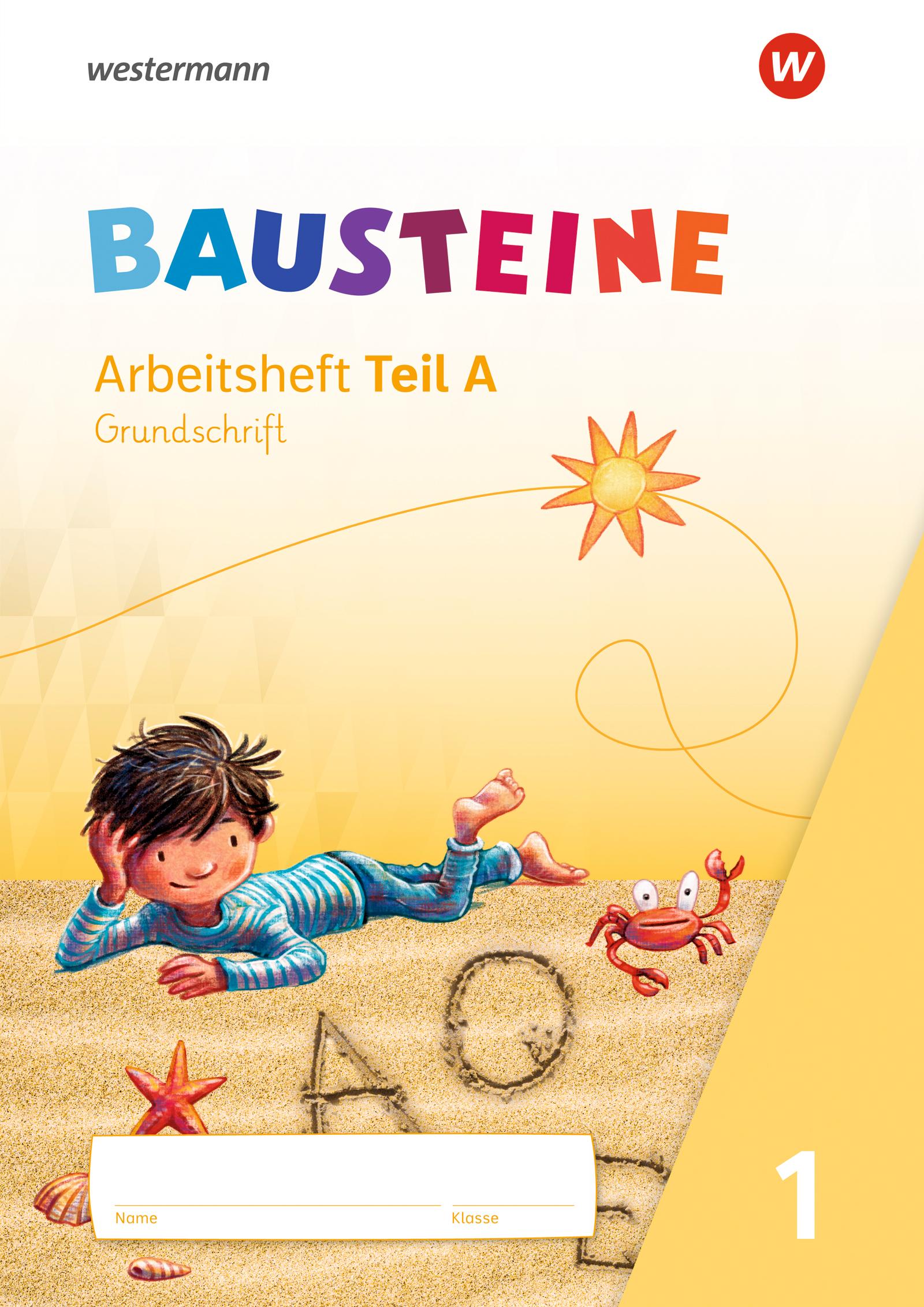Vorderes Coverbild BAUSTEINE Fibel. Arbeitsblätter GS Grundschrift