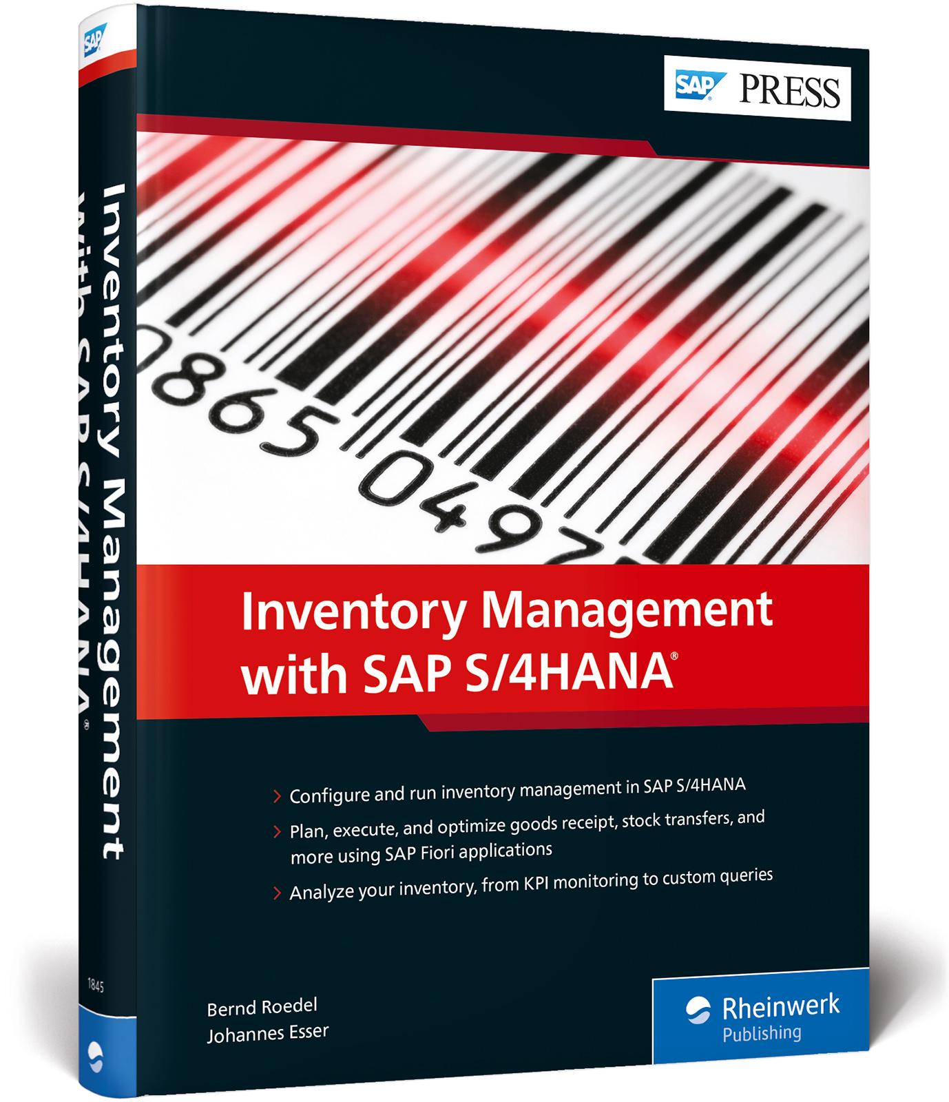Vorderes Coverbild Inventory Management with SAP S/4HANA