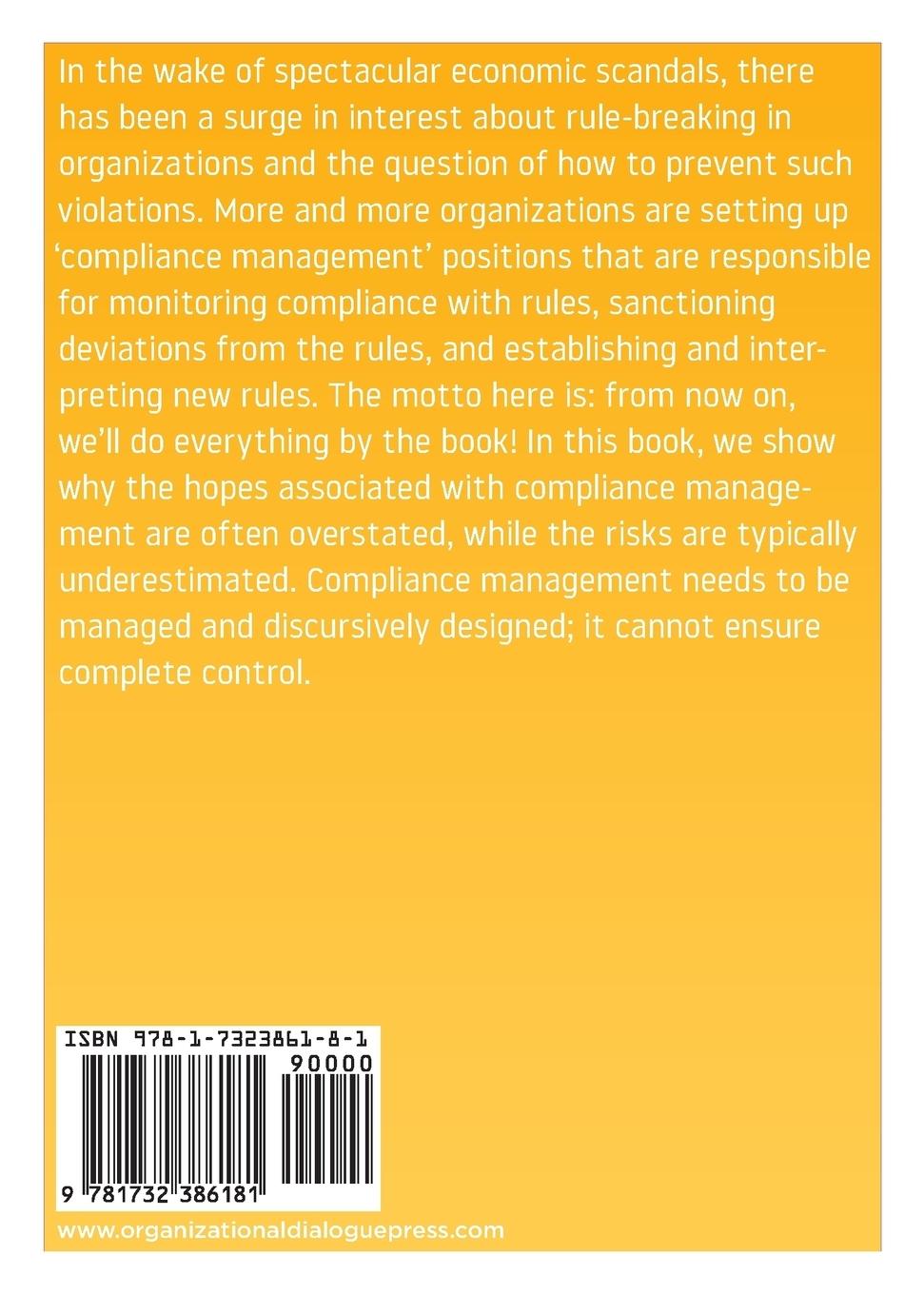 Rückseitencover Managing Compliance