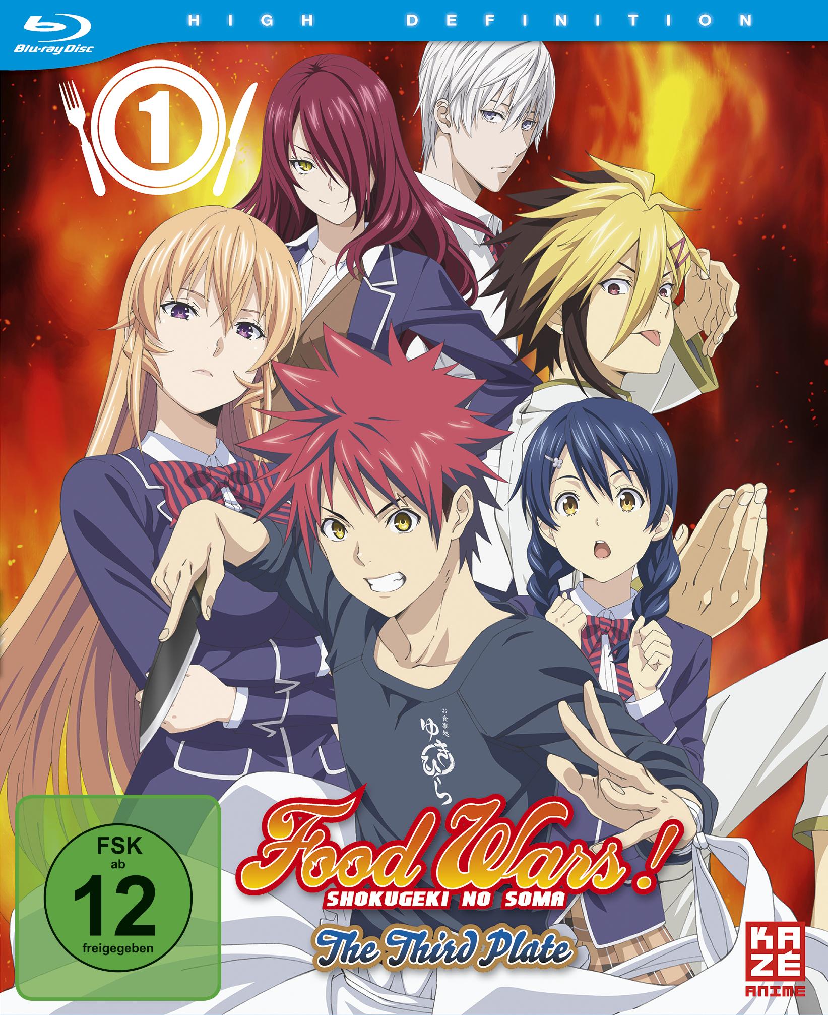 Vorderes Coverbild Food Wars! The Third Plate
