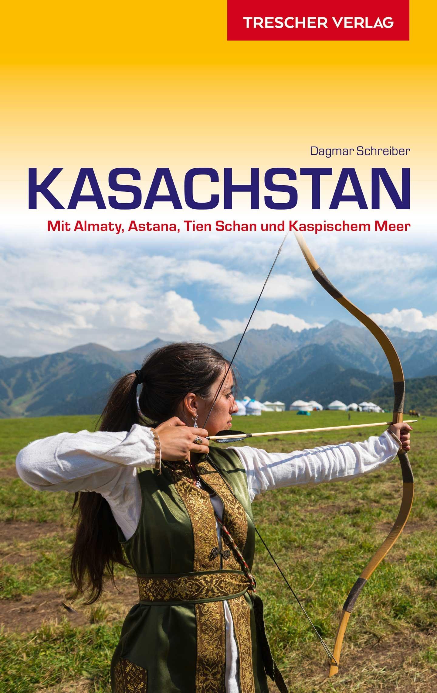 Vorderes Coverbild Reiseführer Kasachstan