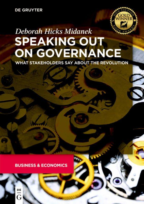 Vorderes Coverbild Speaking Out on Governance
