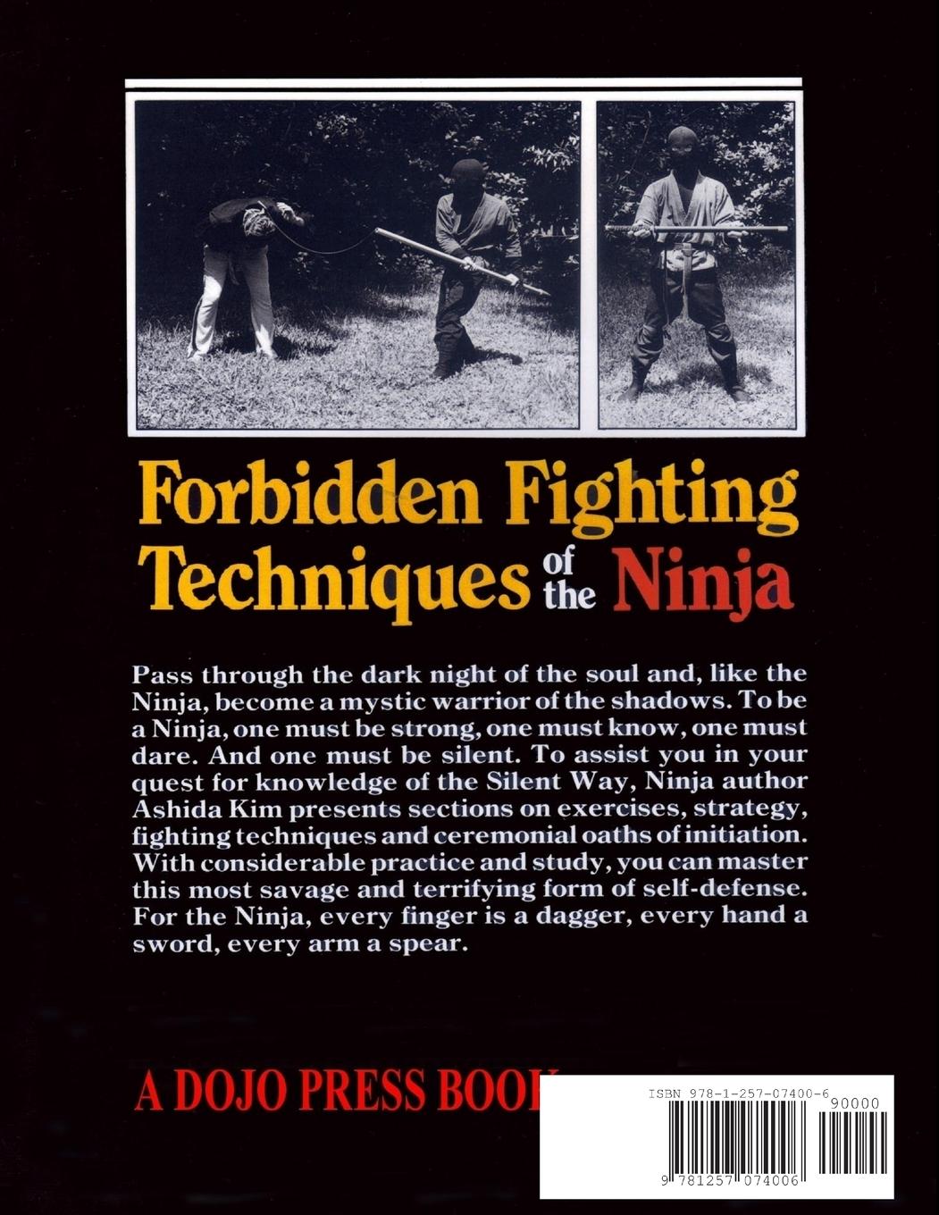 Rückseitencover Forbidden Fighting Techniques of the Ninja