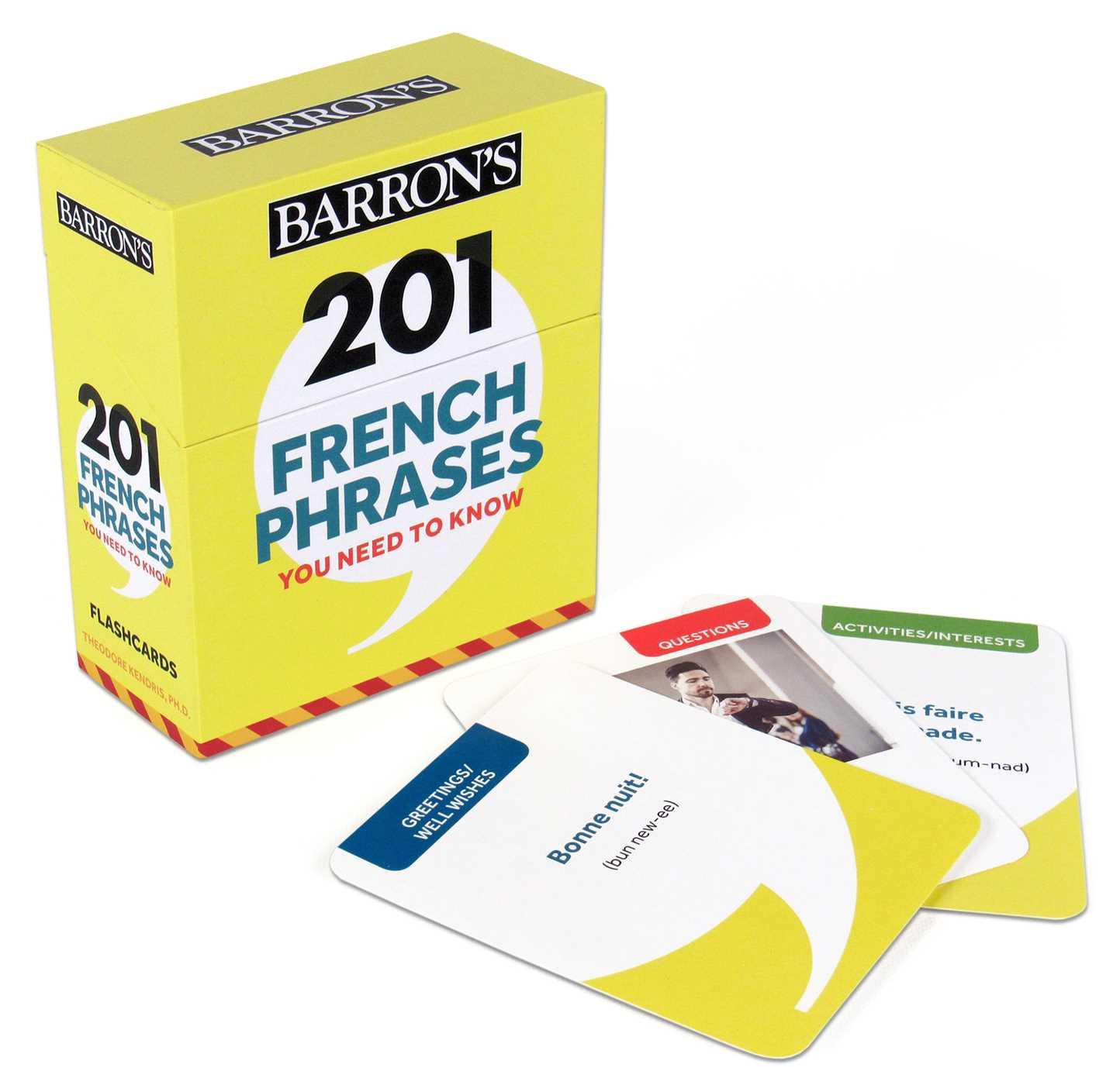 Vorderes Coverbild 201 French Phrases You Need to Know Flashcards