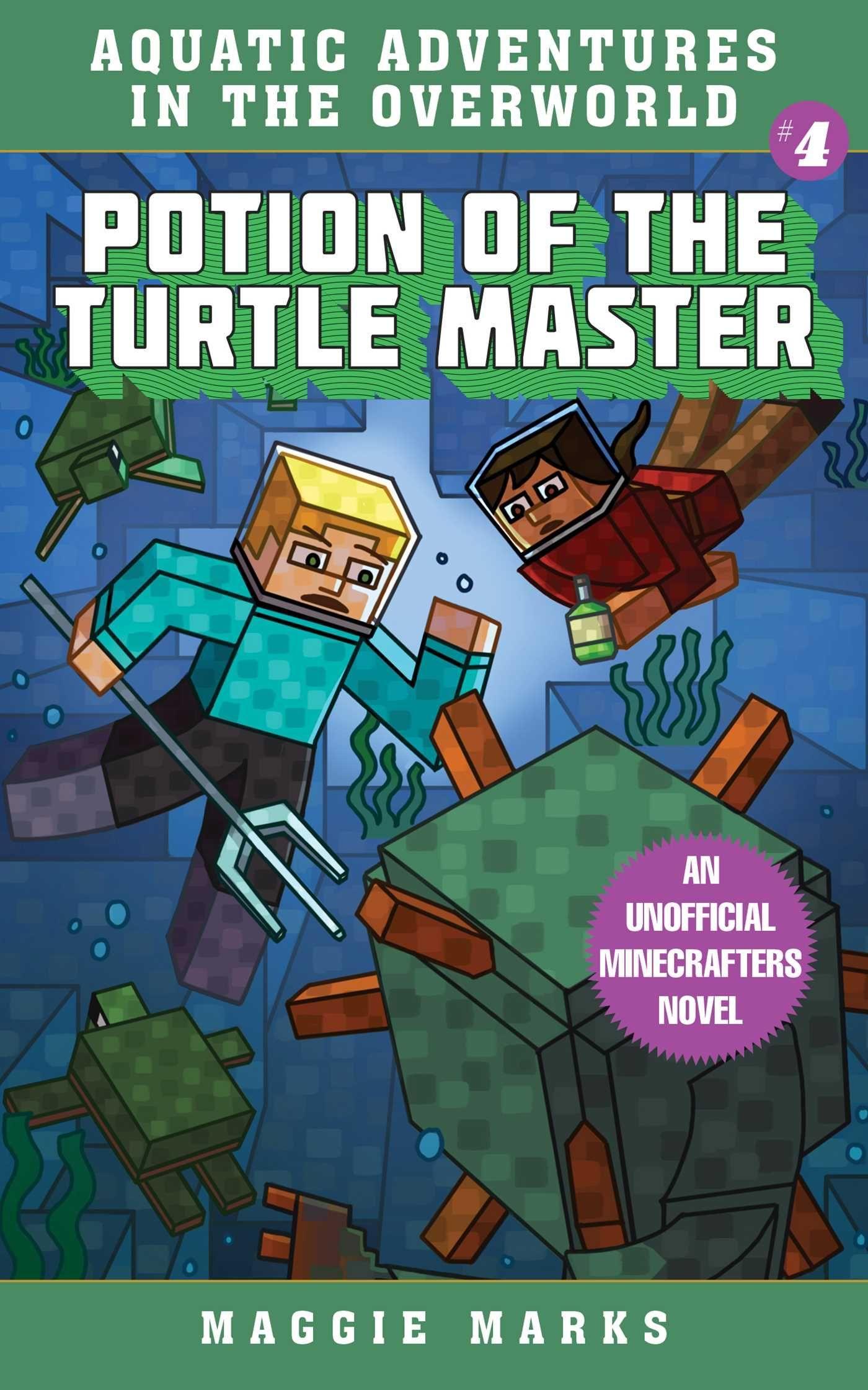 Vorderes Coverbild Potion of the Turtle Master: An Unofficial Minecrafters Novelvolume 4
