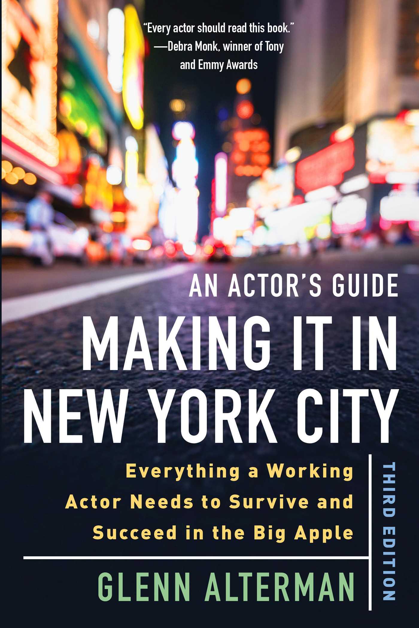 Vorderes Coverbild An Actor's Guide--Making It in New York City, Third Edition