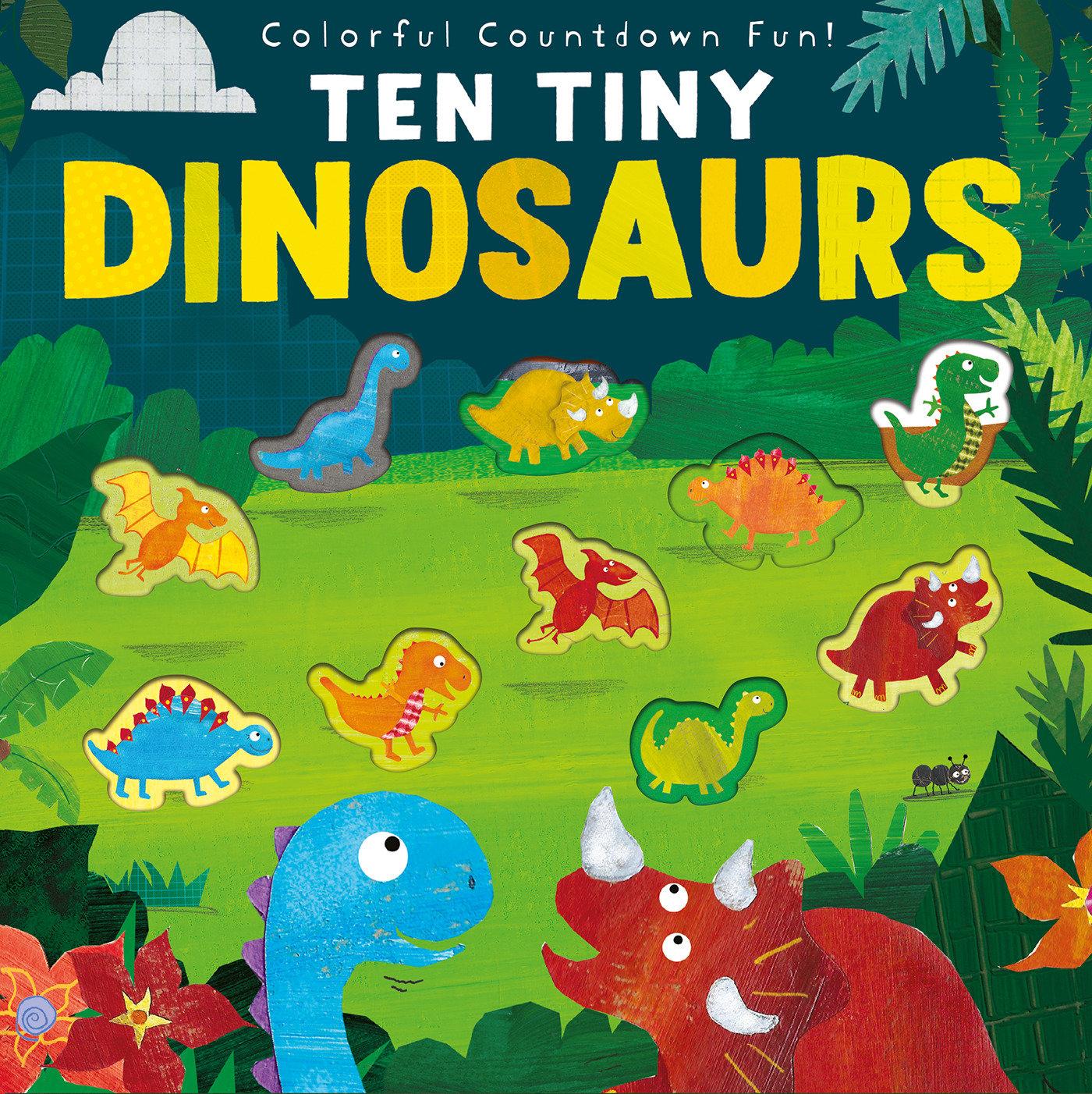 Vorderes Coverbild Ten Tiny Dinosaurs