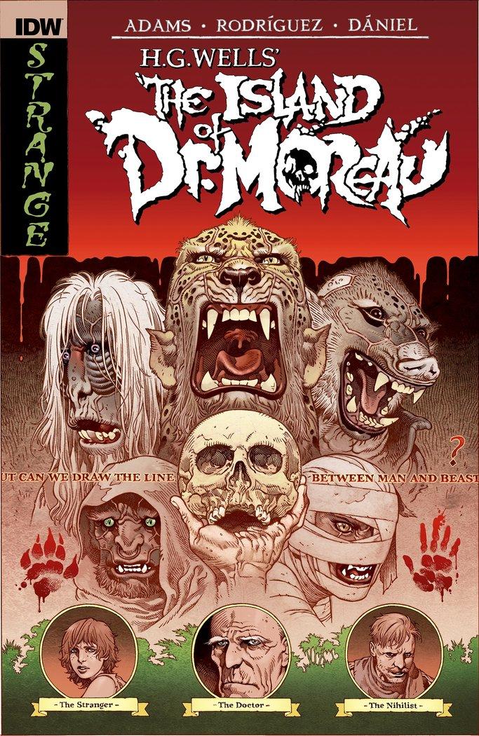 Vorderes Coverbild H.G. Wells' The Island of Doctor Moreau