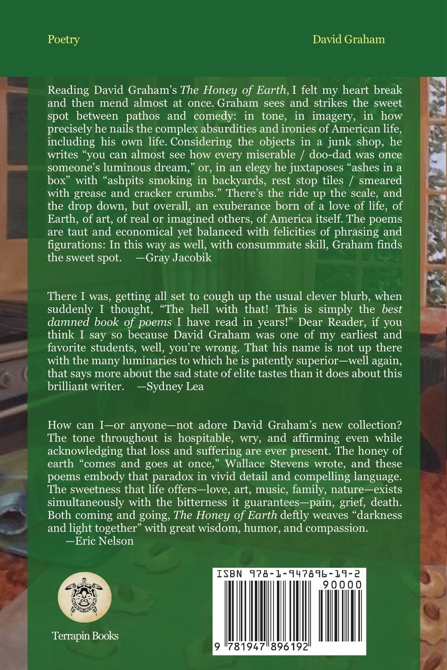 Rückseitencover The Honey of Earth