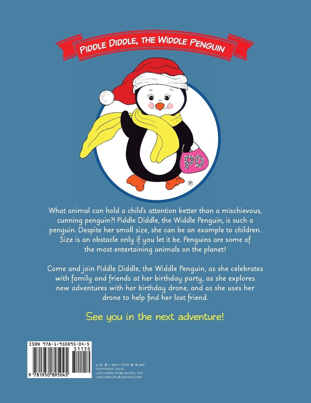 Rückseitencover The Adventures of Piddle Diddle, The Widdle Penguin