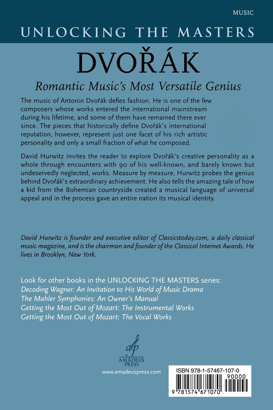 Rückseitencover Dvorak