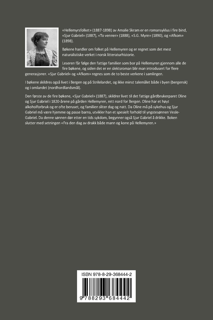 Rückseitencover Sjur Gabriel