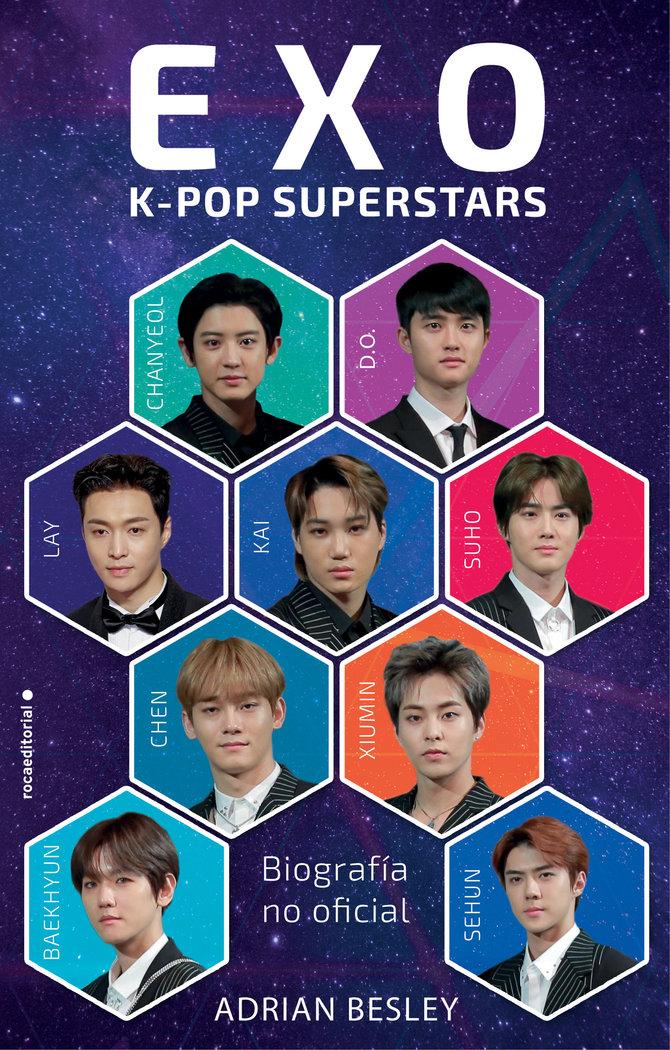 Vorderes Coverbild Exo: K-Pop Superstars (Spanish Edition)