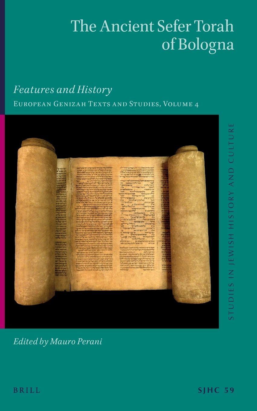 Vorderes Coverbild The Ancient Sefer Torah of Bologna
