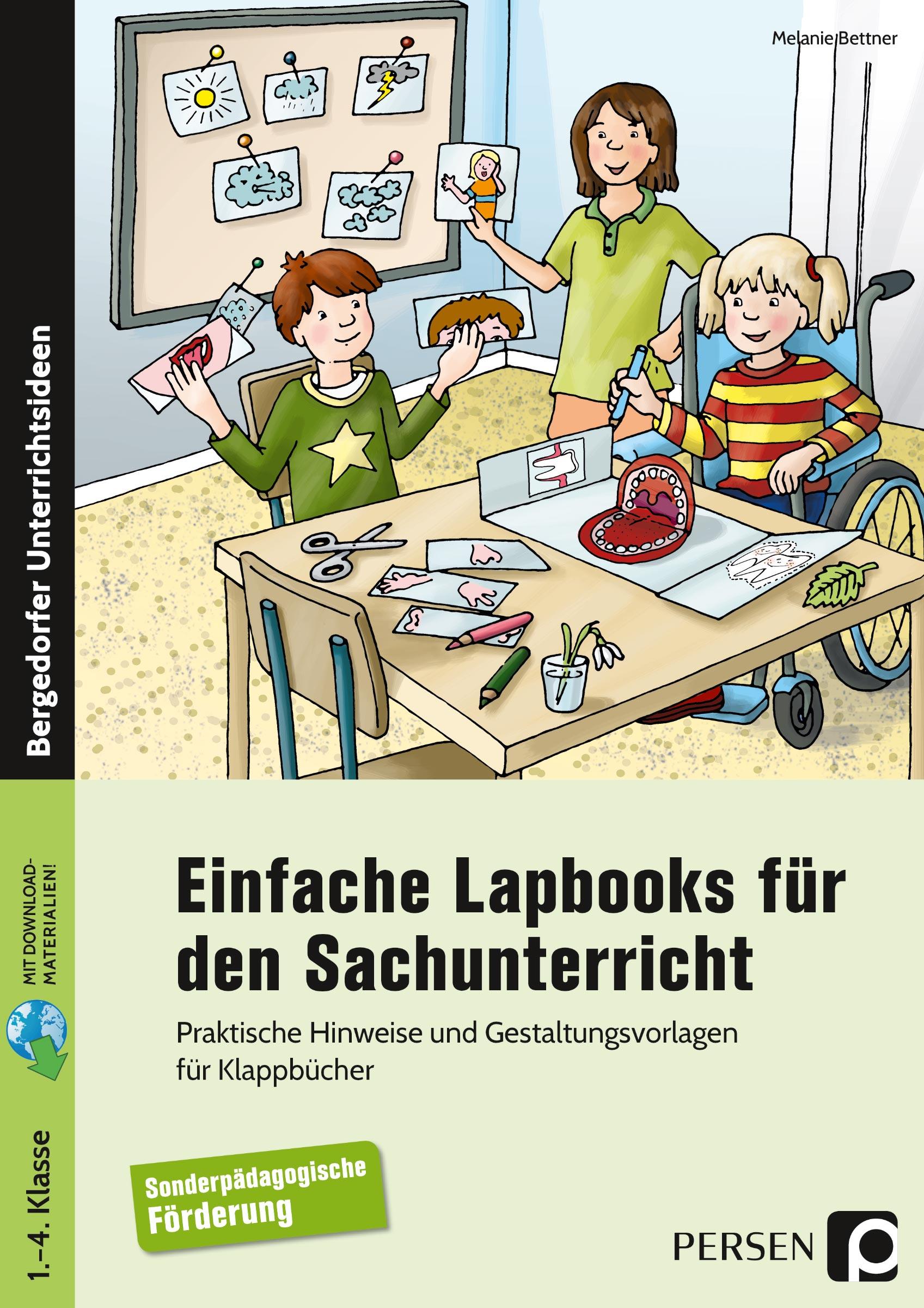 Vorderes Coverbild Einfache Lapbooks für den Sachunterricht