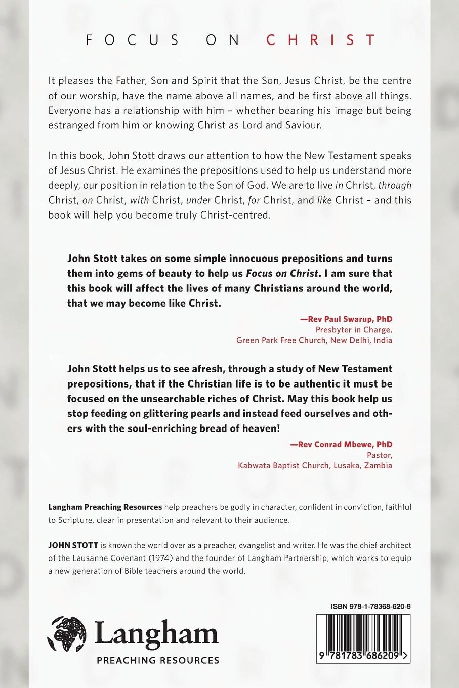 Rückseitencover Focus on Christ