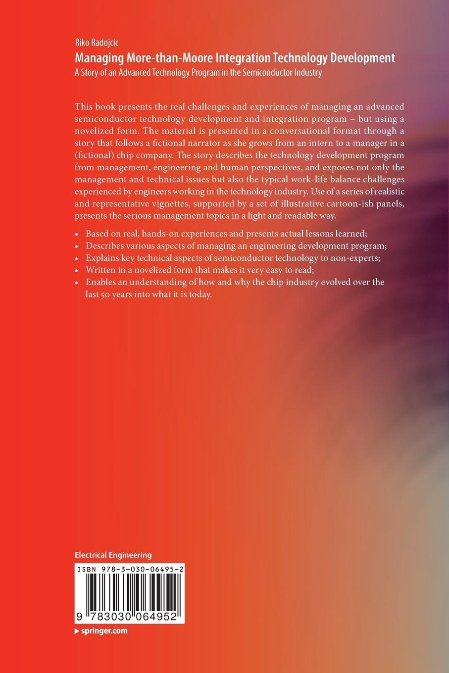 Rückseitencover Managing More-than-Moore Integration Technology Development